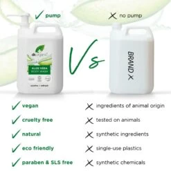 Dr Organic Aloe Vera Body Wash For All Skin Types 5000ml 10 Dr Organic Aloe Vera Body Wash For All Skin Types 5000ml -JUSTMYLOOK Sales aloe vera body wash for all skin types 5000ml p31780 87108 image