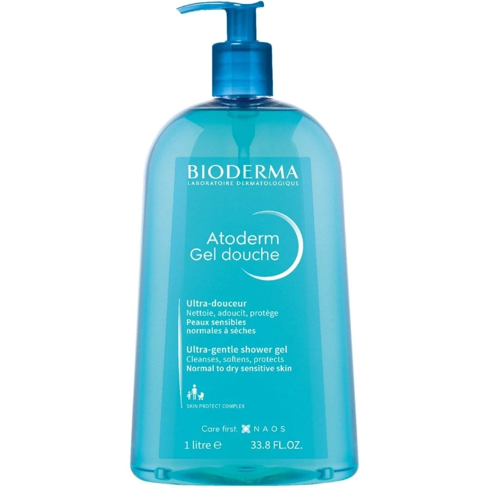 Bioderma Atoderm Ultra Gentle Shower Gel For Normal To Sensitive Skin 1000ml 3 Bioderma Atoderm Ultra Gentle Shower Gel For Normal To Sensitive Skin 1000ml