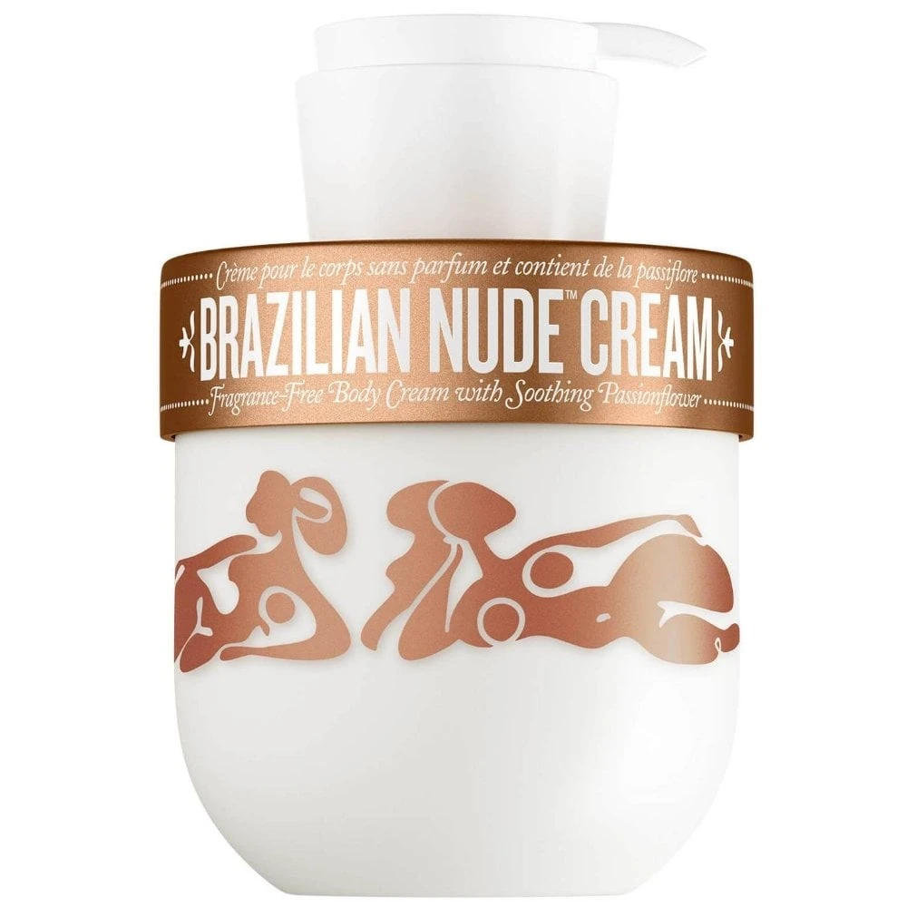 Brazilian Nude Cream Fragrance-free Body Cream With Soothing Passionflower 385ml 3 Brazilian Nude Cream Fragrance-free Body Cream With Soothing Passionflower 385ml