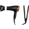 Remington Copper Hairdryer & Straightener Haircare Gift Pack D3012GP -JUSTMYLOOK Sales copper hairdryer straightener haircare gift pack d3012gp p27285 66516 image