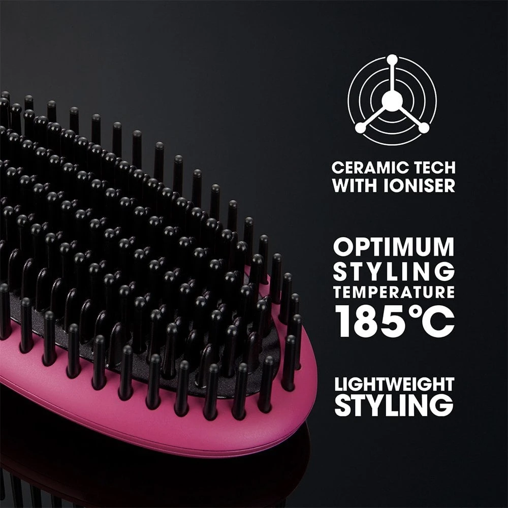 Ghd Limited Edition Glide Hot Brush Pink Orchid 5 Ghd Limited Edition Glide Hot Brush Pink Orchid - Image 3