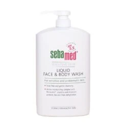 Liquid Face & Body Wash For Sensitive & Problematic Skin 1000ml