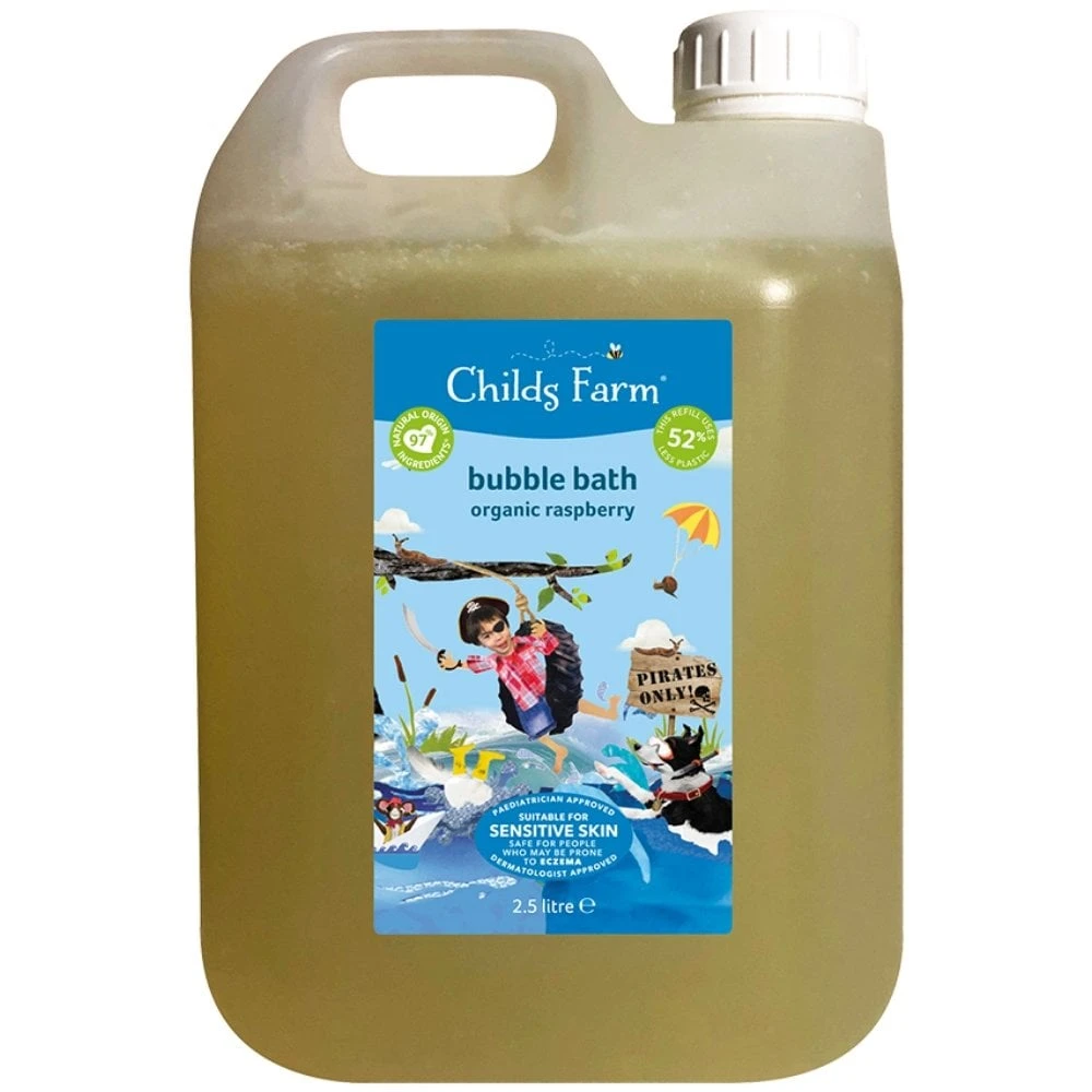Organic Raspberry Bubble Bath 2500ml 3 Organic Raspberry Bubble Bath 2500ml