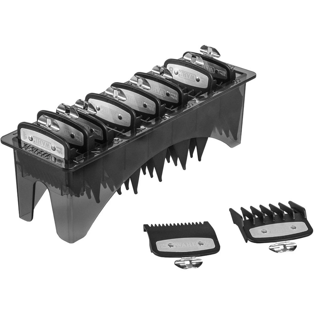 Wahl Premium Attachment Cutting Guide Combs Set Pack Of 10 4 Wahl Premium Attachment Cutting Guide Combs Set Pack Of 10 - Image 2