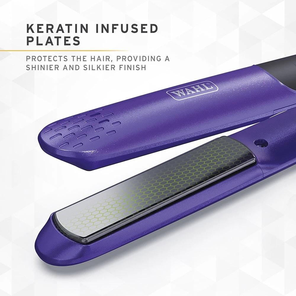 Wahl Pro Glide Hair Straightener Purple Shimmer 4 Wahl Pro Glide Hair Straightener Purple Shimmer - Image 2