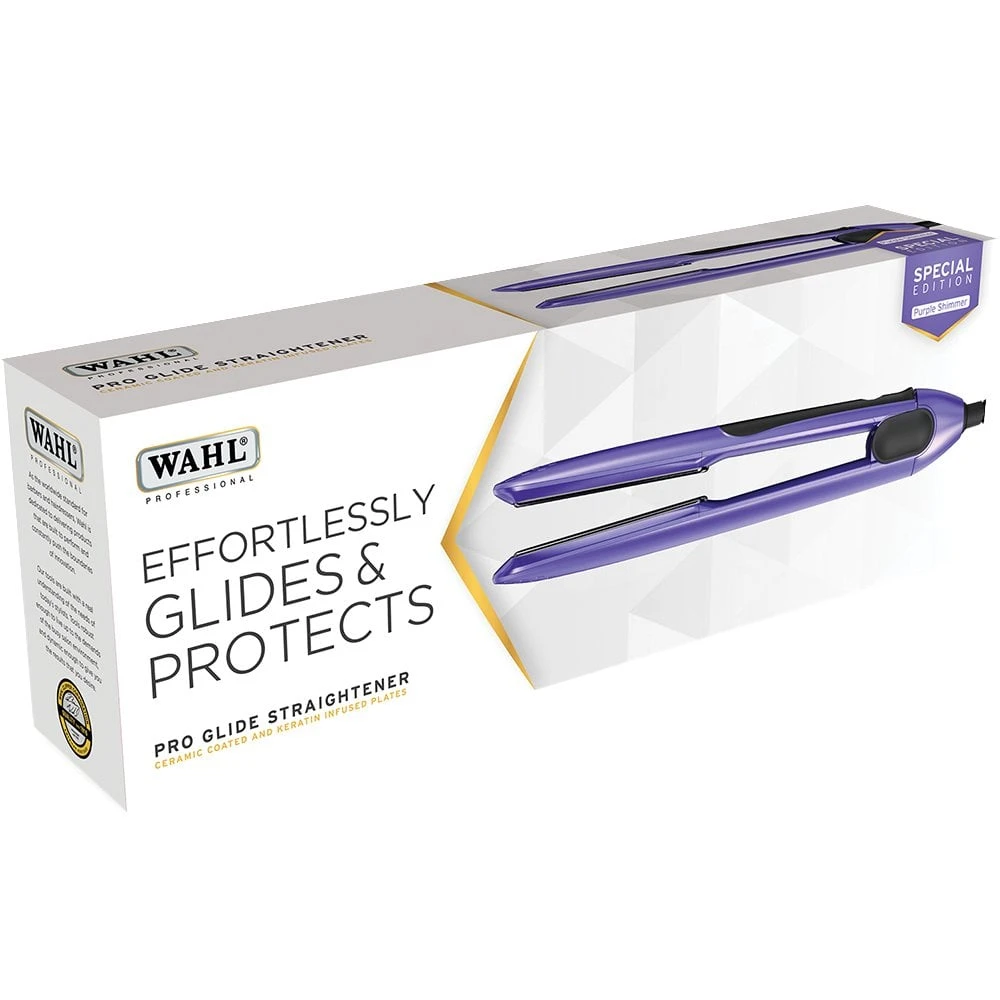 Wahl Pro Glide Hair Straightener Purple Shimmer 7 Wahl Pro Glide Hair Straightener Purple Shimmer - Image 5