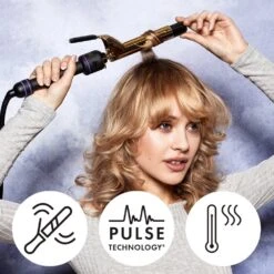 Pro Signature Gold Curling Iron 25mm -JUSTMYLOOK Sales pro signature gold curling iron 25mm p23859 53563 image