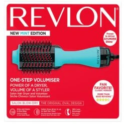 Salon One-Step Hair Dryer & Volumiser Mint 11 Salon One-Step Hair Dryer & Volumiser Mint -JUSTMYLOOK Sales salon one step hair dryer volumiser mint p26596 64945 image
