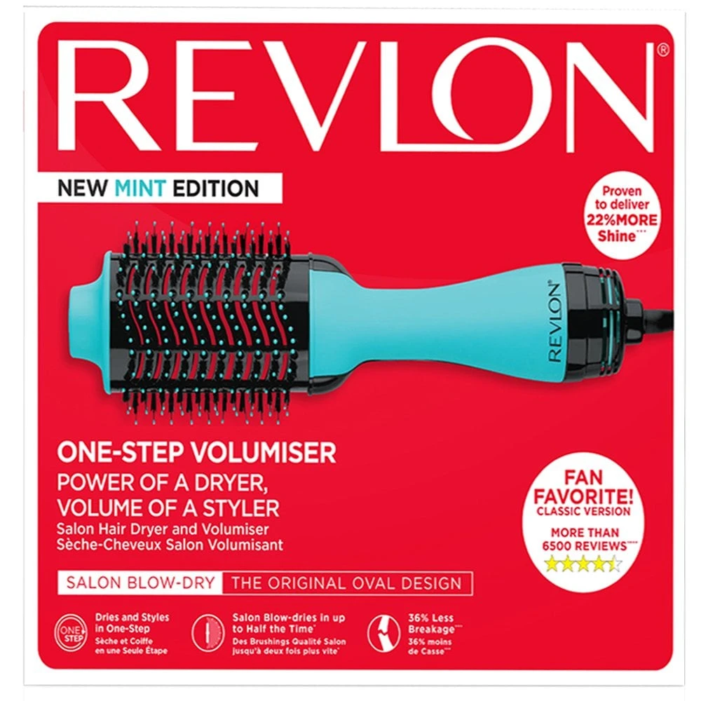 Salon One-Step Hair Dryer & Volumiser Mint 7 Salon One-Step Hair Dryer & Volumiser Mint - Image 5