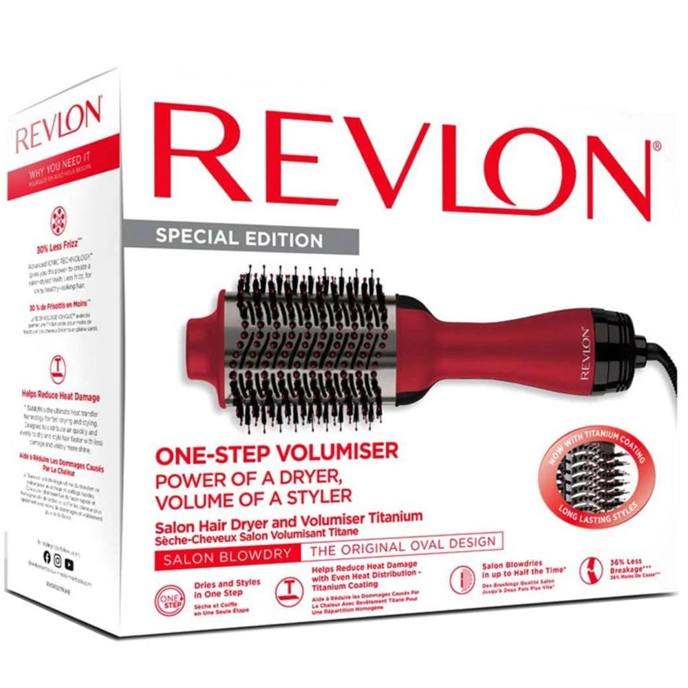 Salon One-Step Hair Dryer & Volumiser Titanium 10 Salon One-Step Hair Dryer & Volumiser Titanium - Image 8