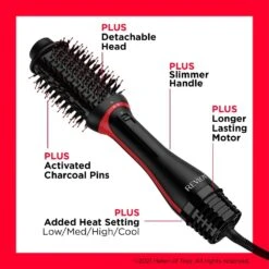 Salon One-Step Hair Volumiser Plus Black -JUSTMYLOOK Sales salon one step hair volumiser plus black p27006 74696 image
