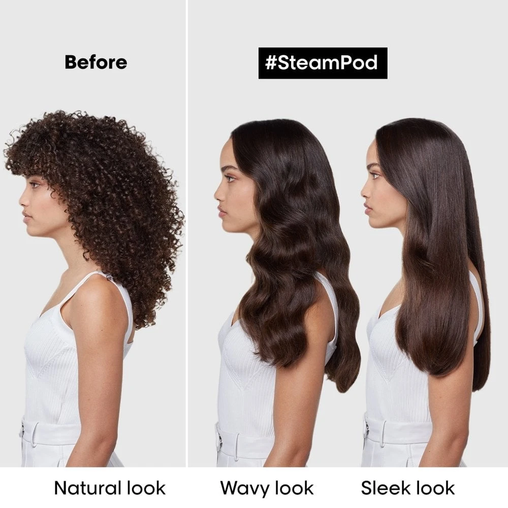 Steampod 4.0 Steam Hair Straightener & Styling Tool For All Hair Types 6 Steampod 4.0 Steam Hair Straightener & Styling Tool For All Hair Types - Image 4