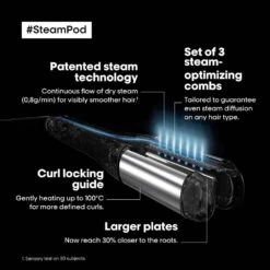 Steampod 4.0 Steam Hair Straightener & Styling Tool For All Hair Types 15 Steampod 4.0 Steam Hair Straightener & Styling Tool For All Hair Types -JUSTMYLOOK Sales steampod 4 0 steam hair straightener styling tool for all hair types p29739 76214 image